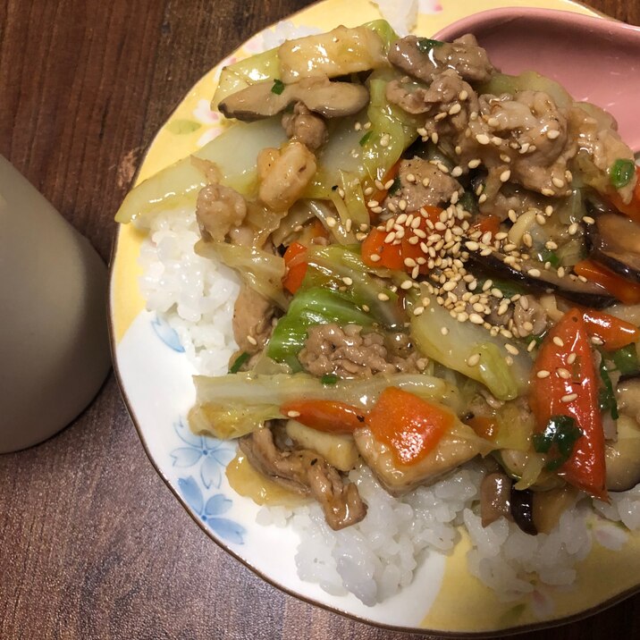 簡単!中華丼